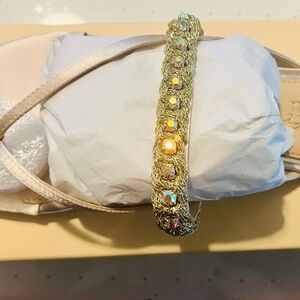 Gold Beaded Headband